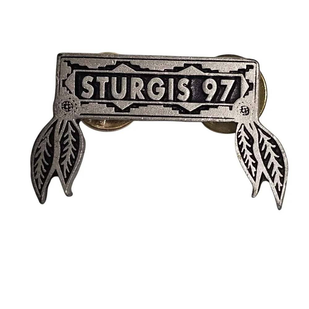 Sturgis 97 Pin Biker Motorcycle Rally Souvenir‎ Lapel Pinback
